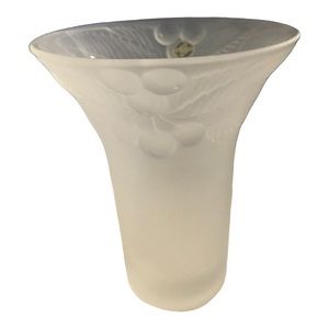 Hoya Frosted CrystalGlass Vase